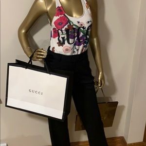 Gucci dress pant with gift bag!